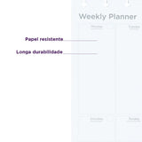 Brinde Refil Weekly Planner My Frame Caderno Inteligente ®