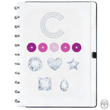 Caderno CI Monogram Collection com Crystals  Swarovski