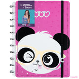 CADERNO PANDALU GLOW BY LULUCA