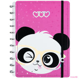 CADERNO PANDALU GLOW BY LULUCA