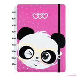 CADERNO PANDALU GLOW BY LULUCA