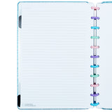 Caderno Let's Glitter Ocean Blue