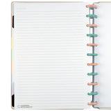Caderno Arco-Íris Pastel G+ - Linhas Brancas Special Edition