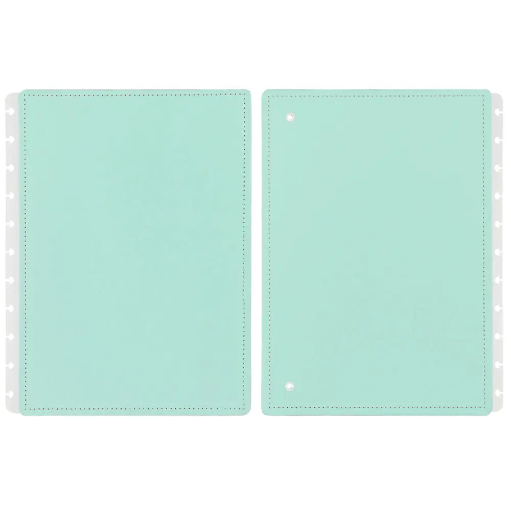 Kit Material Escolar C/ Caderno Inteligente Verde Pastel- Caderno  inteligente