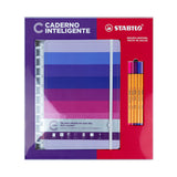 Combo Stabilo - Shades of Pink Caderno Inteligente ®